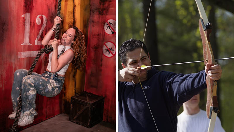 Prison Island Veluwe + Schießen