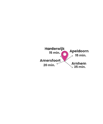 Karte der Niederlande